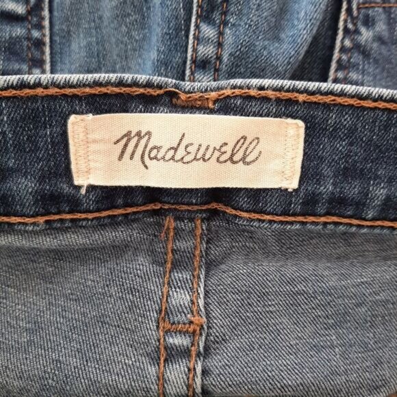 MADEWELL | 10" High-Rise Skinny Blue Jeans Sz 28 - Picture 9 of 12